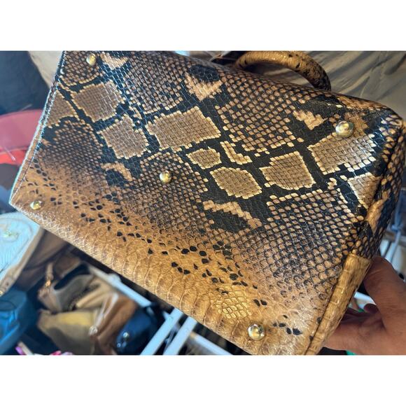 A119 Furla jelly bag with animal print - Picture 4 of 6